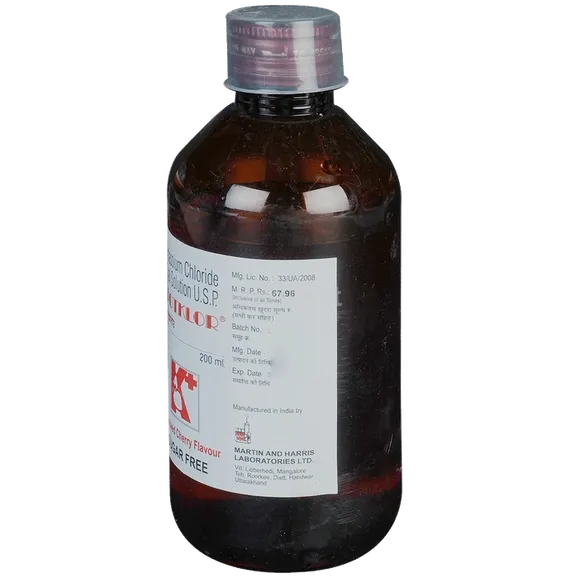 potklor syrup 200 ml